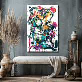 Painting by Numbers Abstract Art Pig I
